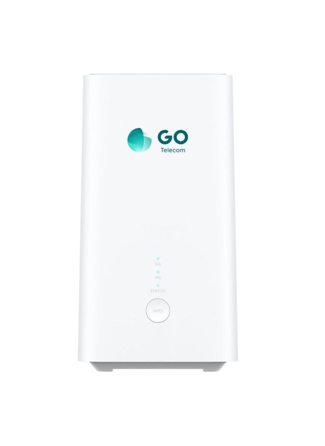 GO Telecom - GO Telecom 5G Huawei CPE H155-381 Wireless Hotspot with 12 Months Unlimited Internet Subscription – Compatible with STC Network - Image 1