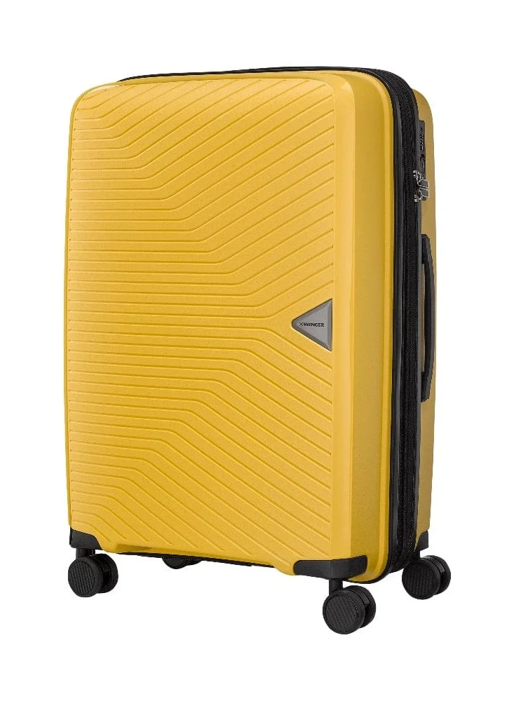 Wenger UltraLite 3 Piece 55+67+76cm Hardside Expandable Check-In Luggage Trolley Set Yellow - 612368
