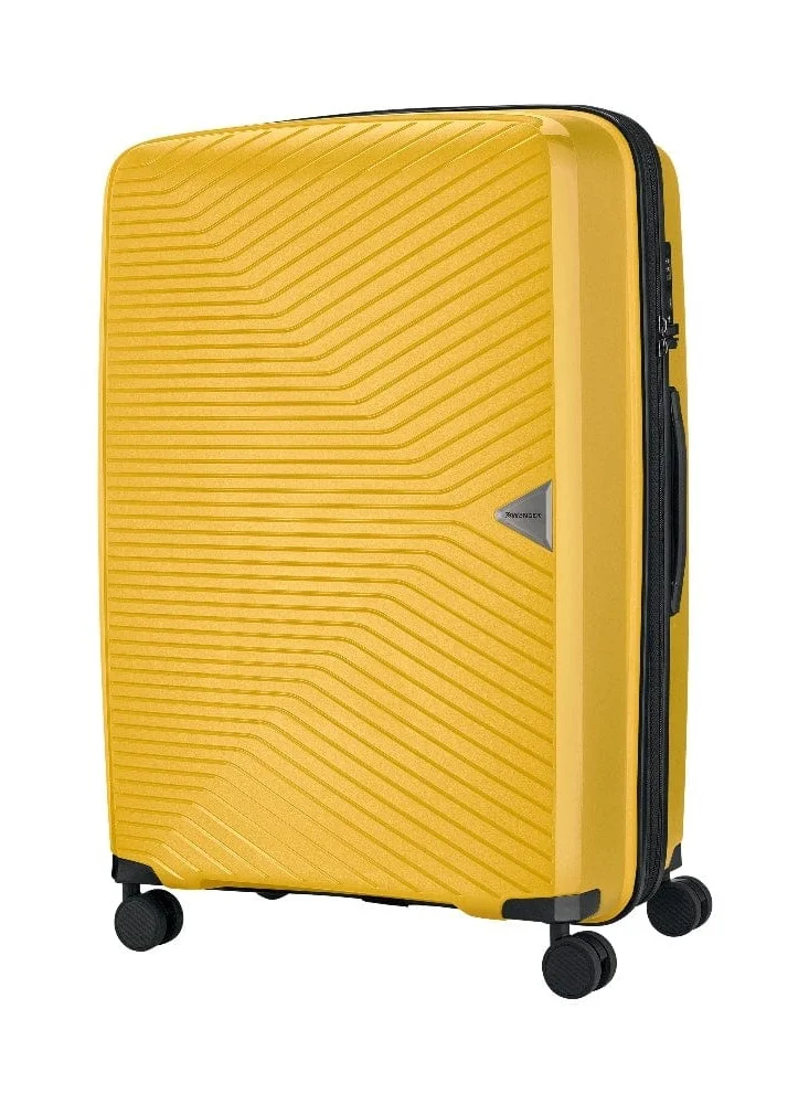 Wenger UltraLite 3 Piece 55+67+76cm Hardside Expandable Check-In Luggage Trolley Set Yellow - 612368