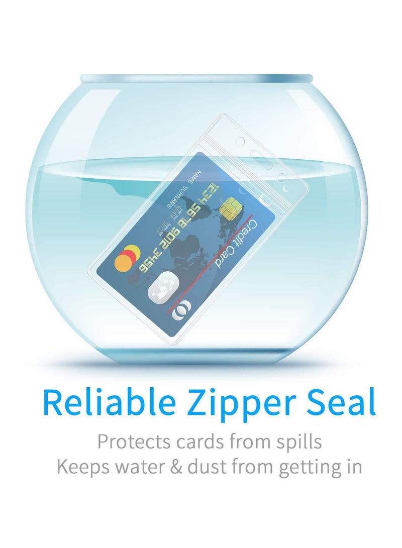 Generic 10-Pieces Clear ID Card Holder,ID Card Holder,Transparent ID Card Holder,ID Card Sleeve  - Image 4