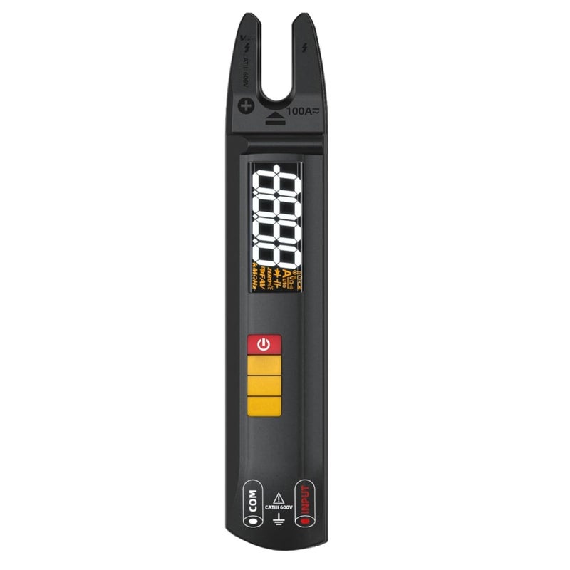 Easy assemble Digital Clamp Multimeter, U-Type Ac/Dc Meter, 1~100A True Rms, Non-Contact Voltage Detection, Includes Test Leads & Type-C Charger All-scene compatible build Market diverse application fit All user affordable trusted quality Priority based order prep Bug proof seal Ventilated design Ready varied options Multi stock guarantee supply Field tested quality Worldwide popular practical build Integrated warehouse solution All storage type compatible Multi warehouse process Wide use selected material Hanging space save Salt mist resistant Upgraded general material Carefully selected material Multi usage User tested optimized build Cost effective global grade quality Any KSA address orderable Varied available picks Daily wear upgraded resistant material - Image 1