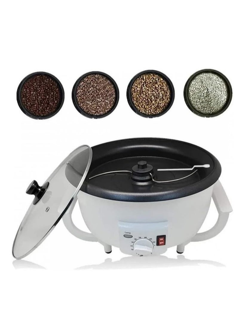 ال سي محمصة كهربائية 750 جرام - 800 واط، آلة تحميص القهوة والبذور - Image 4