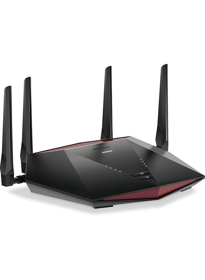 نت جير راوتر نايت ووك برو للألعاب XR1000 واي فاي 6 مع DumaOS 3.0 - AX5400 واي فاي للألعاب راوتر أسود أسود - Image 2