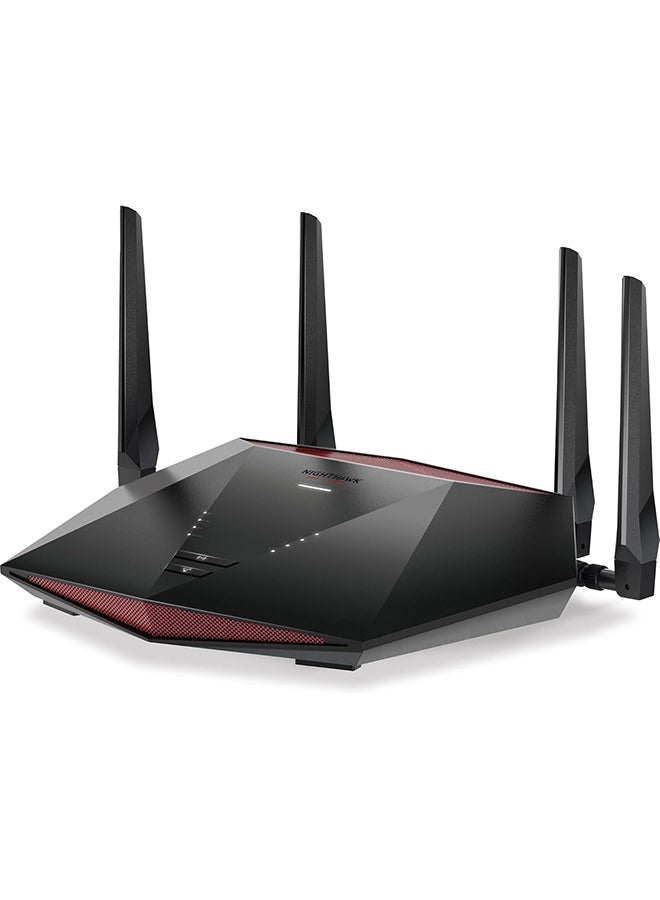نت جير راوتر نايت ووك برو للألعاب XR1000 واي فاي 6 مع DumaOS 3.0 - AX5400 واي فاي للألعاب راوتر أسود أسود - Image 1