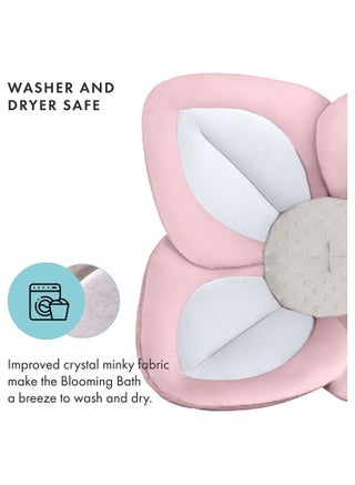 Blooming Lotus Baby Bath Seat Flower Shaped Comfortable Bathtub Baby Bath Seat Premium Baby Bathtub Newborn and Baby Essentials Baby Gift Fits Most Sink - view 5