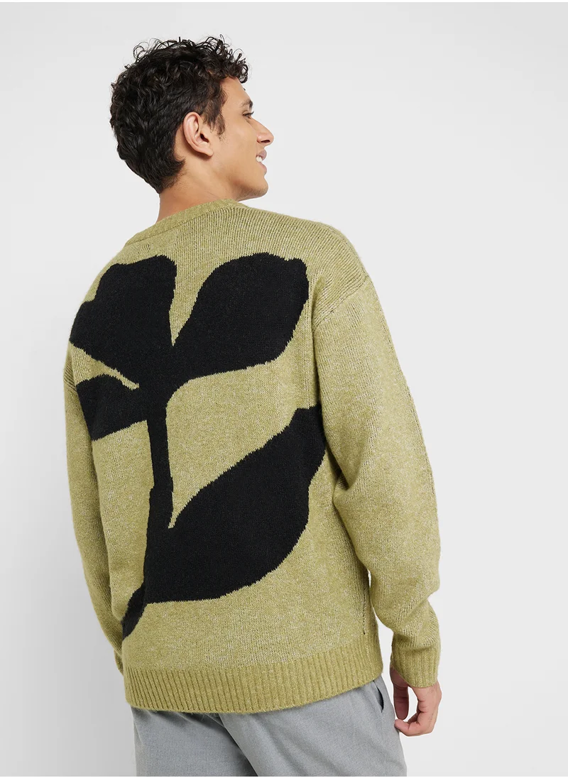 جاك اند جونز Jorollie Crew Neck Sweatshirt