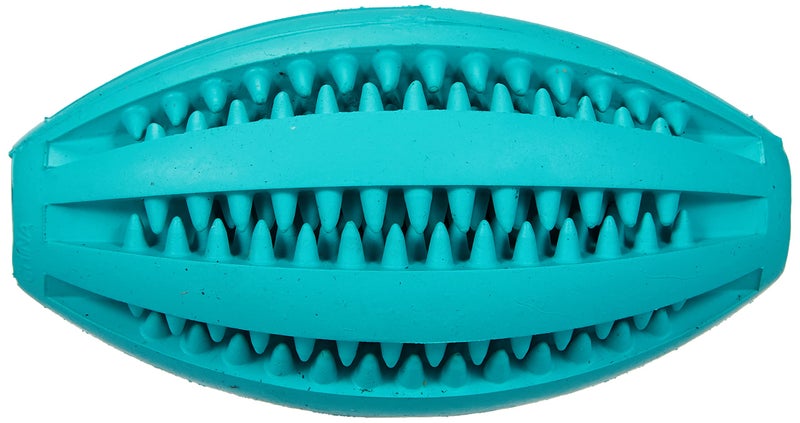 Trixie 3290 Denta Fun Rugby Ball Mint Fresh Natural Rubber 11 Cm - Image 2