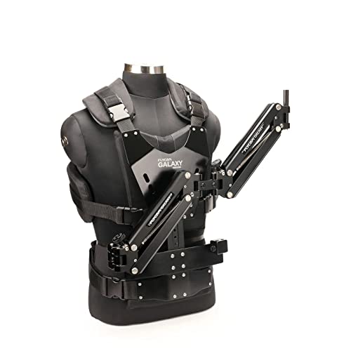 FLYCAM Galaxy Dual Arm and Vest Body Mounted Steadycam for Handheld Stabilizer for Video Camera Camcorder up to 10kg22lbs GLXYAV