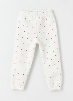 LC WAIKIKI Elastic Waist Printed Baby Girl Sweatpants  - Image 1