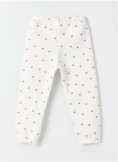 LC WAIKIKI Elastic Waist Printed Baby Girl Sweatpants  - Image 2