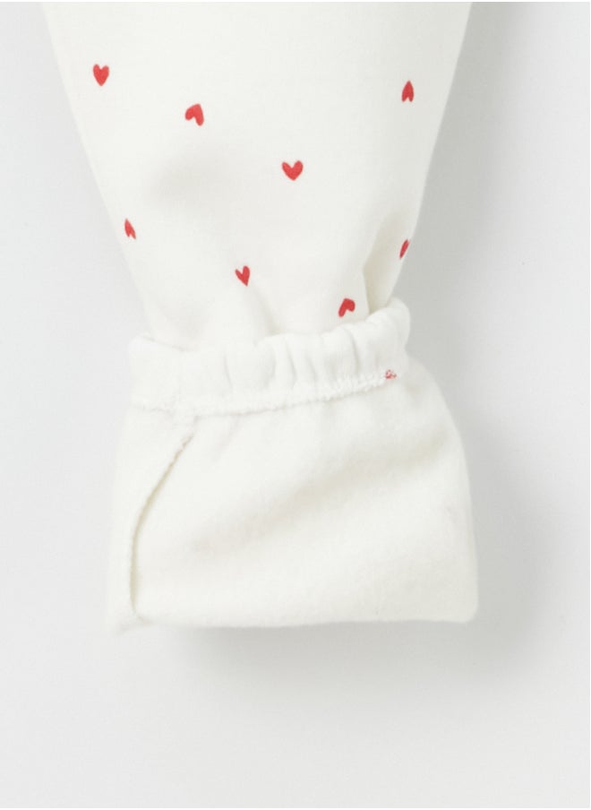LC WAIKIKI Elastic Waist Printed Baby Girl Sweatpants  - Image 3