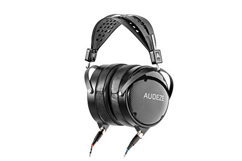 Audeze LCD-XC Over Ear Closed Back Headphone, Carbon Weave earcups with Suspension Headband, Creator Edition with Economy Carry case – New 2021 Version - Image 1