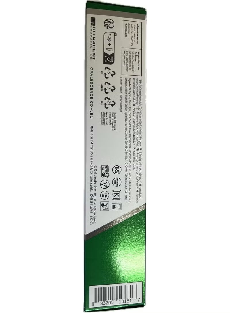 Opalescence Whitening Toothpaste Fluoride Cool Mint 133 g (4.7 oz) - Image 4