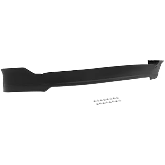 ALMULOO Front Bumper Valance Compatible with 2015-2019 GMC Sierra 2500 HD 3500 HD Heavy-Duty PP Air Dam Front Spoiler Replacement for GM1095202 23320648 - Image 2