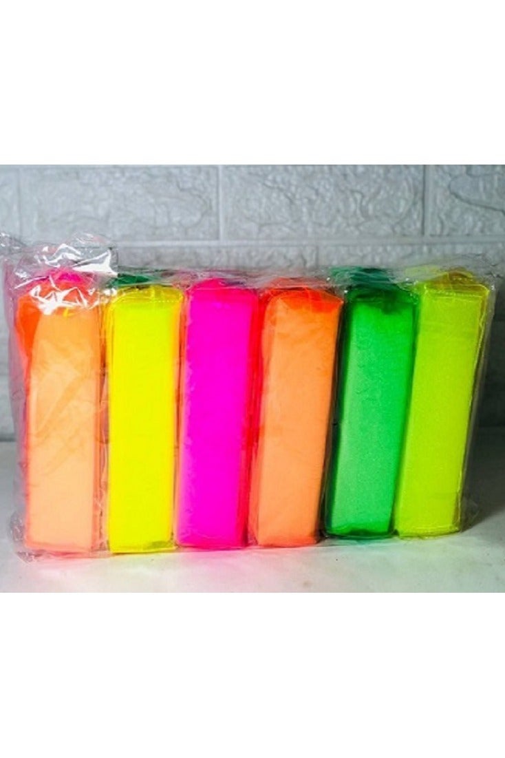 Box 27-piece school supplies set (Highlighter pencil case + 12 felt-tip pens + 2 blue ballpoint pens + watermelon ballpoint pen + lipstick stick + cartoon notebook + sticky notes + 4 colored highlighters + correction tape + 3 cartoon ballpoint pens) - Image 4