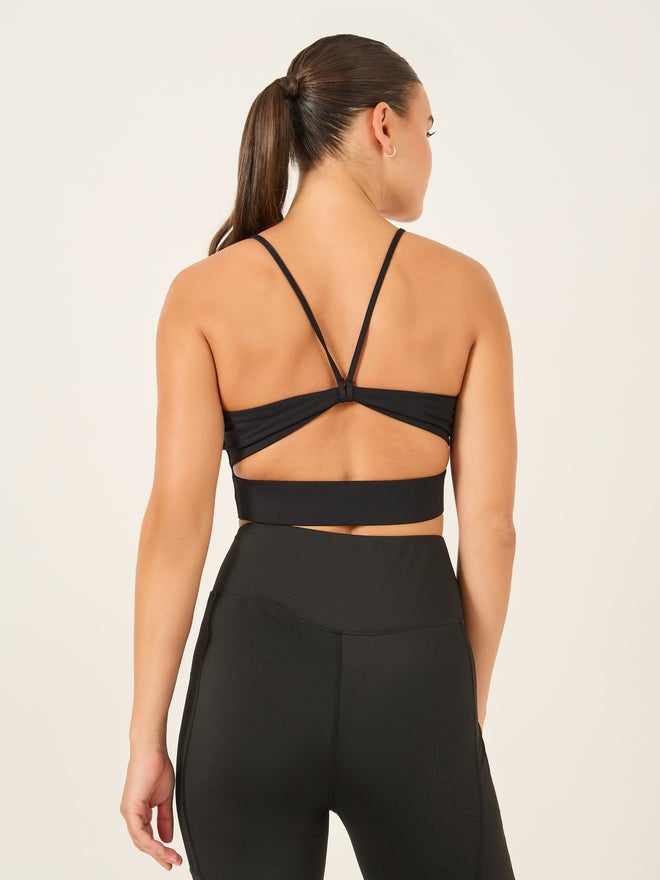 Styli Styli Active V Strap Back Cut Out Medium Impact Sports Bra  - Image 5