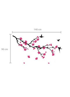 Decals Design Decals Design 'Humming Birds and Blossoms' Wall Sticker (PVC Vinyl, 50 cm x 70 cm, Multicolour)  - Image 4