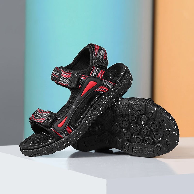 Supply Summer Children'S Sandals Children'S Shoes For Older Children Trendy Soft-Soled Outdoor Beach Shoes - Image 4