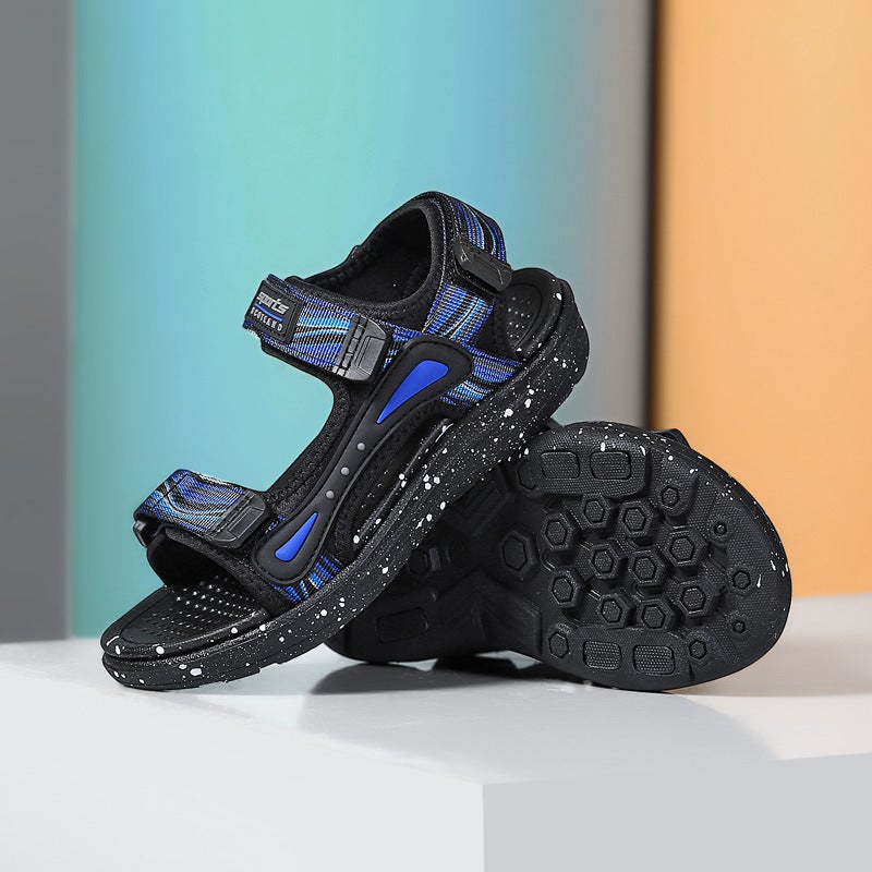 Supply Summer Children'S Sandals Children'S Shoes For Older Children Trendy Soft-Soled Outdoor Beach Shoes - Image 5
