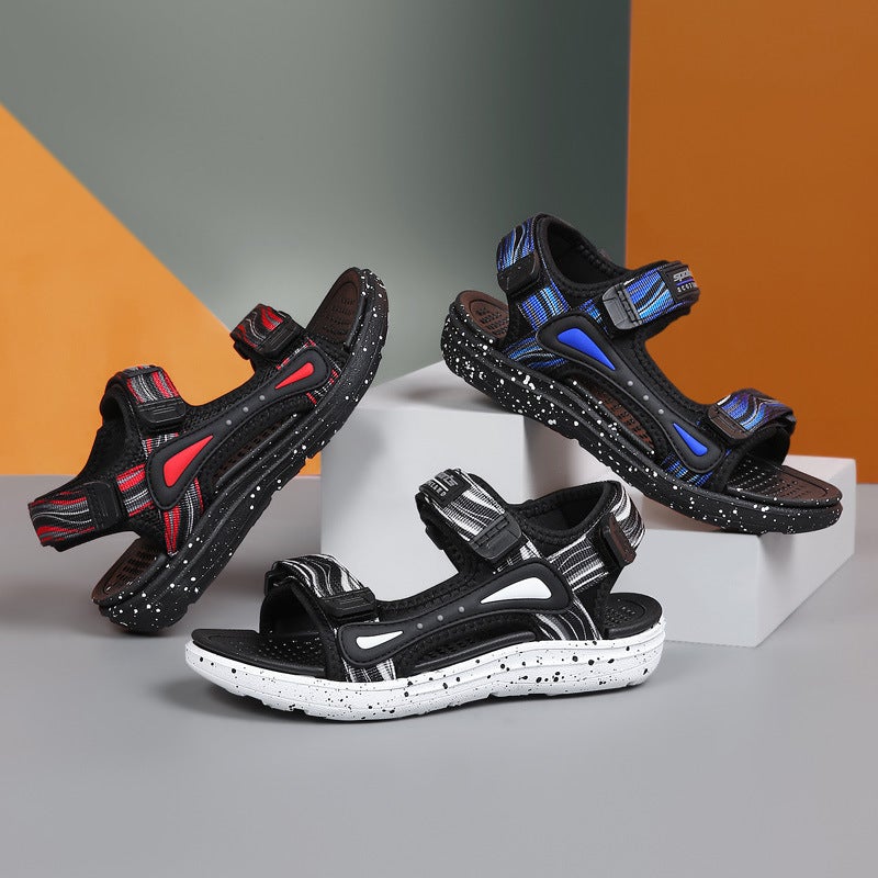 Supply Summer Children'S Sandals Children'S Shoes For Older Children Trendy Soft-Soled Outdoor Beach Shoes - Image 2