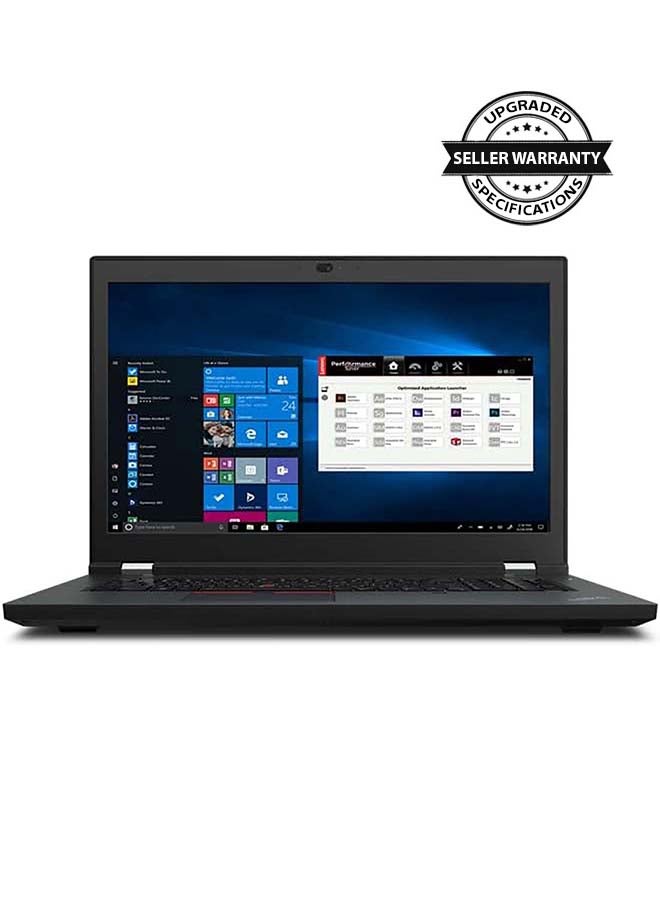 لينوفو كمبيوتر محمول Thinkpad P17 G2 بشاشة مقاس 17.3 بوصة ومعالج Core i7-11850H وذاكرة وصول عشوائي سعة 16 جيجابايت ومحرك أقراص SSD سعة 512 جيجابايت وبطاقة رسومات Nvidia Quadro RTX A3000 سعة 6 جيجابايت ونظام تشغيل Windows 10 pro - Image 1