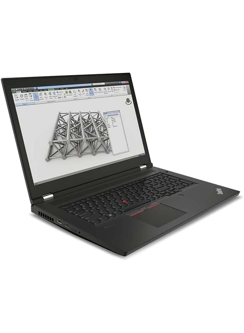 لينوفو كمبيوتر محمول Thinkpad P17 G2 بشاشة مقاس 17.3 بوصة ومعالج Core i7-11850H وذاكرة وصول عشوائي سعة 16 جيجابايت ومحرك أقراص SSD سعة 512 جيجابايت وبطاقة رسومات Nvidia Quadro RTX A3000 سعة 6 جيجابايت ونظام تشغيل Windows 10 pro - Image 2