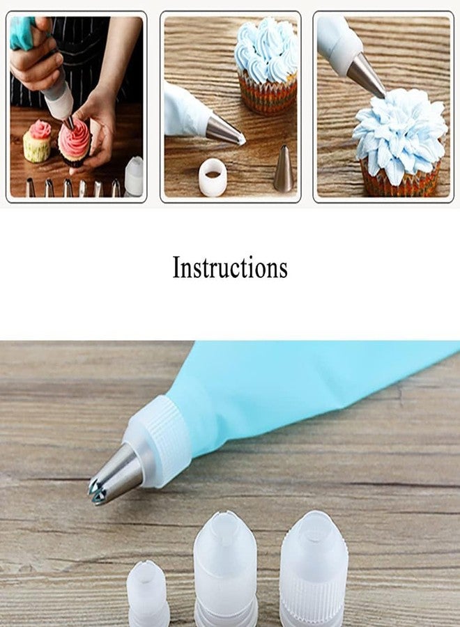 SUNIYORS 12 Pack Couplers for Piping Bags Plastic Standard Cake Decorating Coupler Pipe Tip Coupler for Icing Nozzles, White (1.2 x 1 Inch) - Image 5