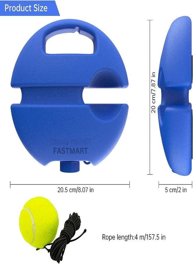 FASTMART Self Tennis Practice Ball with String, Tennis Trainer Rebound Ball for Boys & Girls,Solo Tennis Training Equipment for Self-Pracitce (Fill Sand Or Water) (No Racket Included) - Image 3