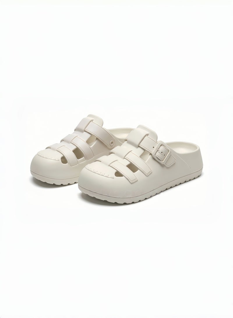 Designer-inspired breathable slip-on sandals for men and women, stylish and comfortable, perfect for the beach, pool, and casual occasions. - Image 1