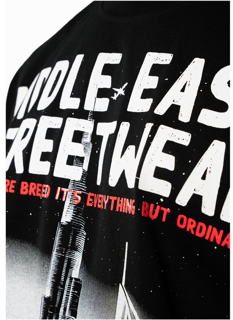 تنجيم سكواد تيشيرت تانجم سكواد - إصدار محدود - ستايل الشرق الأوسط - أسود - Image 4