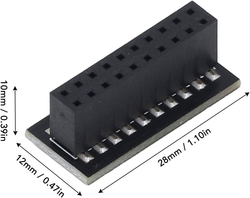 TPM 2.0 Encryption Security Module TPM 2.0 Chip TPM Cryptographic Processor with 20 Pin LPC Interface for GIGA and Other Brands - Image 3