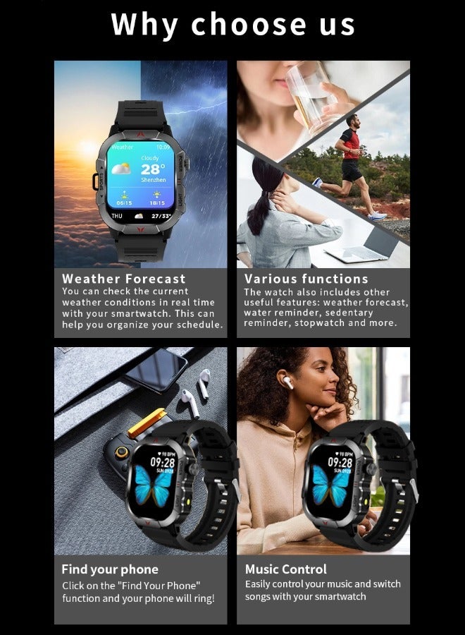X31 Smart Watch（Bluetooth call, waterproof, outdoor sports running pedometer）  - Image 2