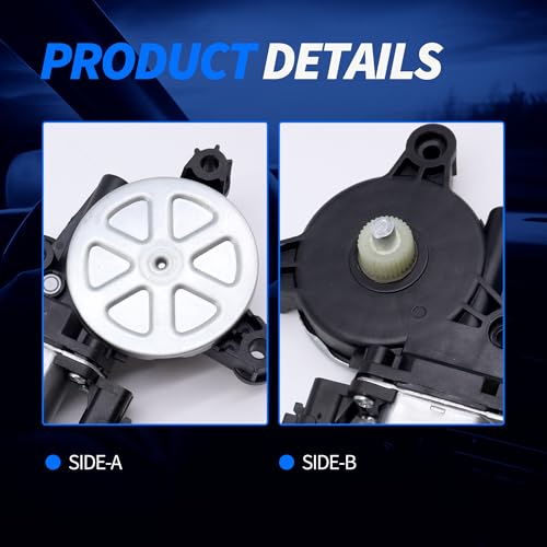 HiSport 824503X000 Power Window Lift Motor Compatible with Hyundai Elantra 2011-2016,Elantra Coupe 2013,Sonata 2013-2015,Replace 824503X100 834603S001 834603X100 - Image 4