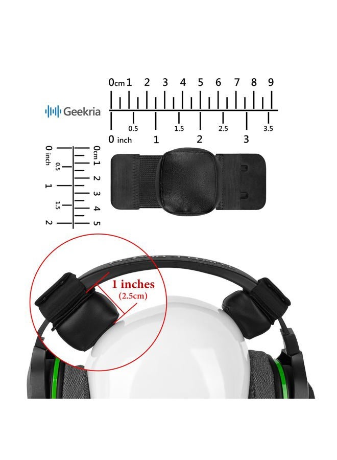 Geekria Comfort Headband Pressure Relief Pads for Tight On-Ear/Over-Ear Headphones, Memory Foam Headset Cushion Nuggets Damage Free Easy DIY Installation (4 Pack) - Image 5