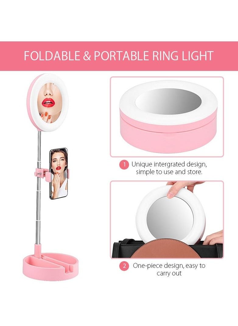 Generic - Light JM-T1 3 colors Led Soft Light ring Light mirror Light usb 5v Diameter 29cm- White - Image 1