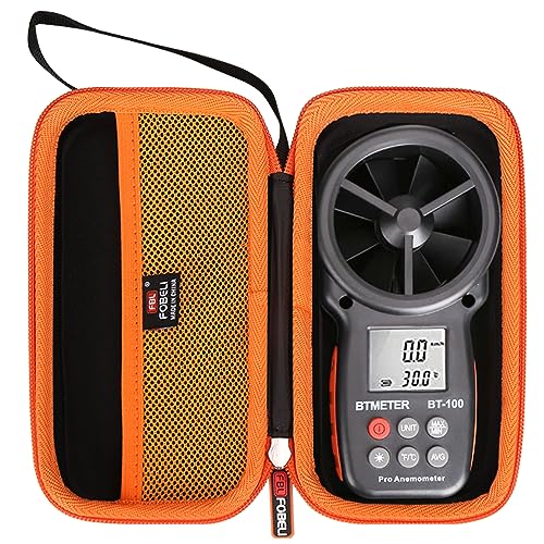 FBLFOBELI Hard Carrying Case for BTMETER BT-100 Handheld Anemometer - Image 1