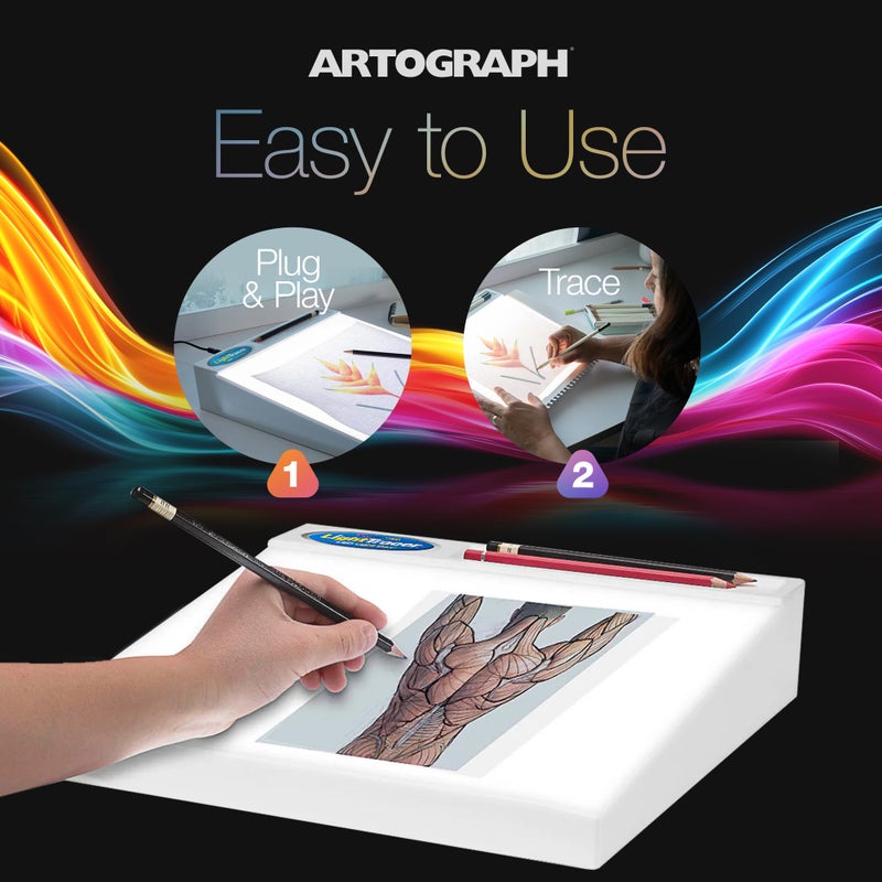 Artograph LightTracer LED Lightbox for Art, Tracing, Drawing, Illustrating (LightTracer) - Image 3