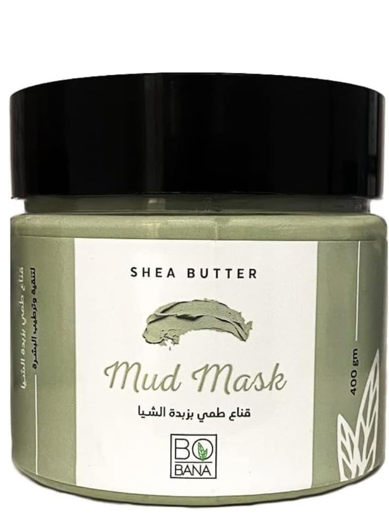 BOBANA Shea Butter Mud Mask 400 g - Image 1