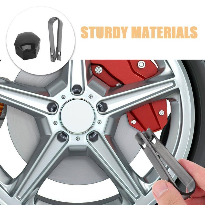 Protective Wheel Lug Nut Covers For Stylish Car Exterior - Image 4