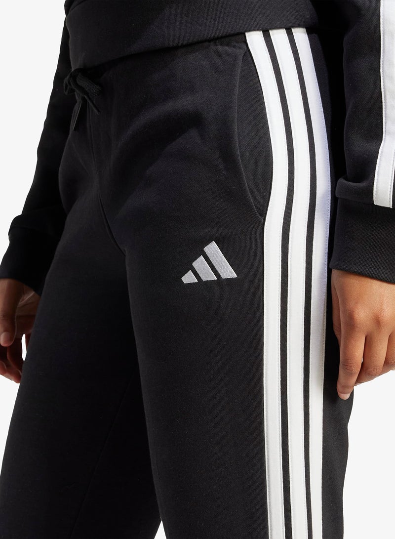 Adidas 3-Stripes Fleece Sweatpants - Image 3
