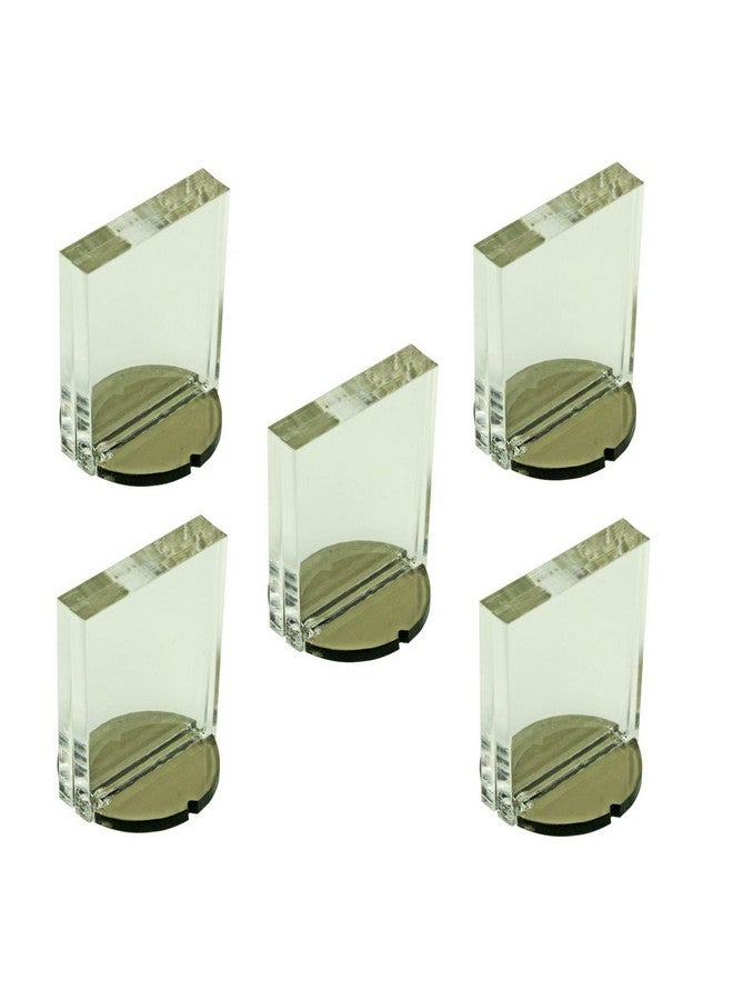 LITKO Paper Figure Holder | Game Card Holder | Paper Miniature Counter Bases (Circular Base, 1x1.5-Inch Slot) - Image 1