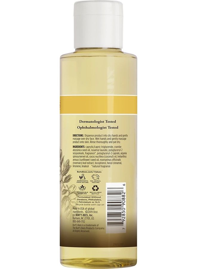 Burt's Bees 100% Natural Facial Cleansing Oil for Normal to Dry Skin, 6 Oz - Image 5