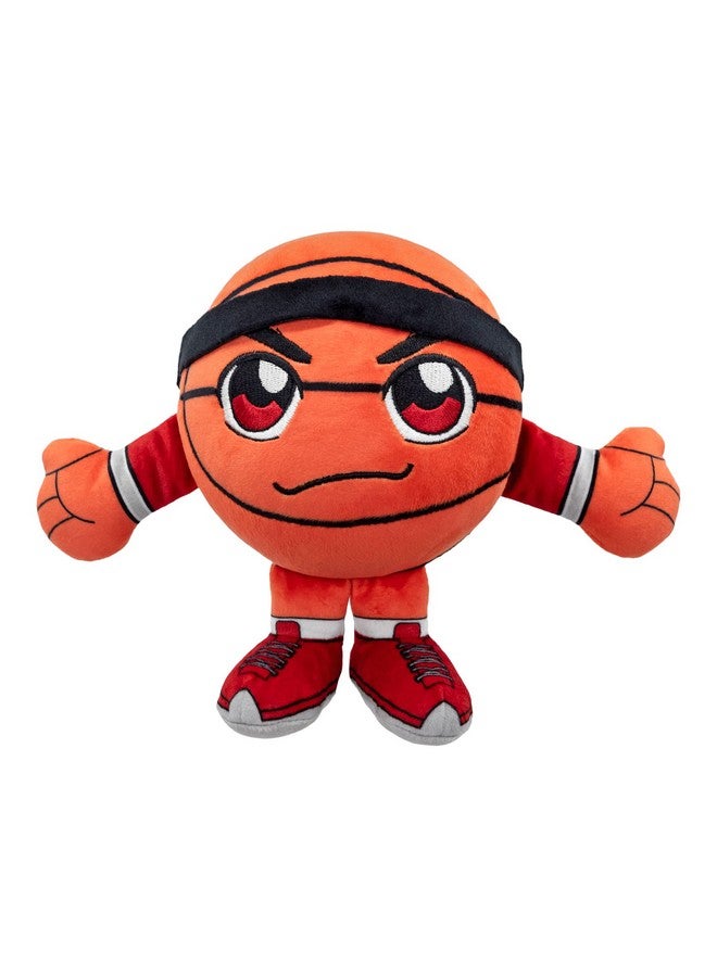 Bleacher Creatures Ohio State Buckeyes 8 Kuricha Basketball Sitting Plush Soft Chibi Inspired Plush - Image 1