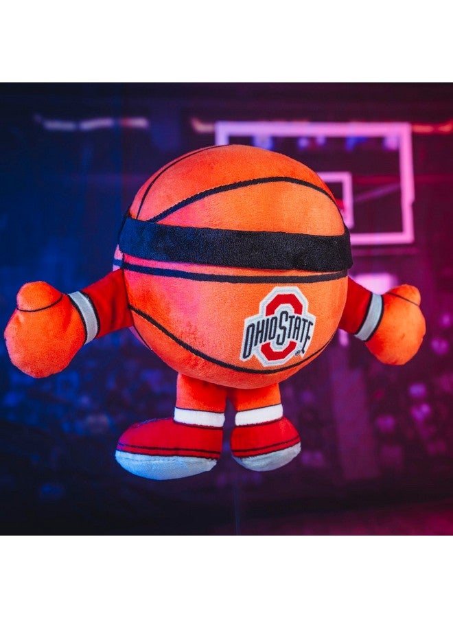 Bleacher Creatures Ohio State Buckeyes 8 Kuricha Basketball Sitting Plush Soft Chibi Inspired Plush - Image 2