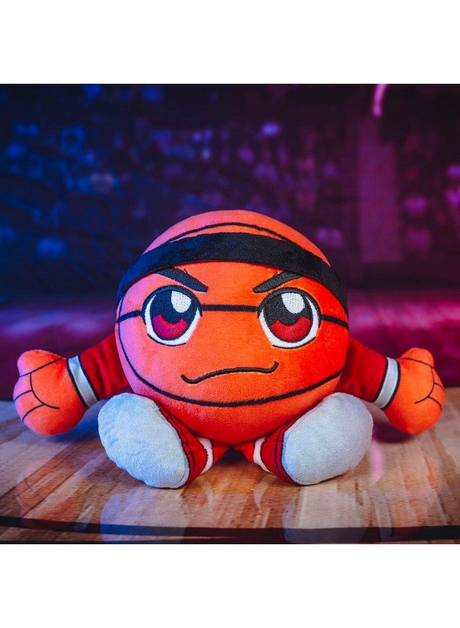 Bleacher Creatures Ohio State Buckeyes 8 Kuricha Basketball Sitting Plush Soft Chibi Inspired Plush - Image 4