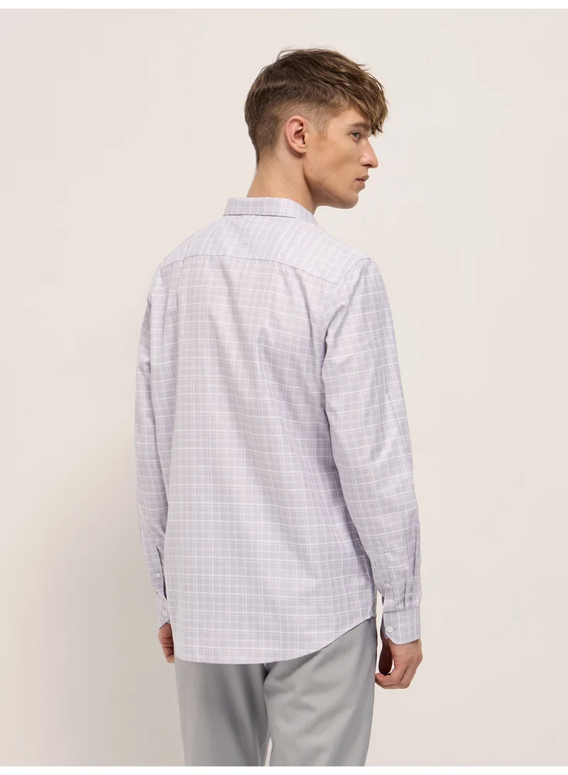 THE BEAR HOUSE Men’s Long Sleeve Shirt – Classic, Comfortable and Stylish Essential for Work, Travel or Casual Outings