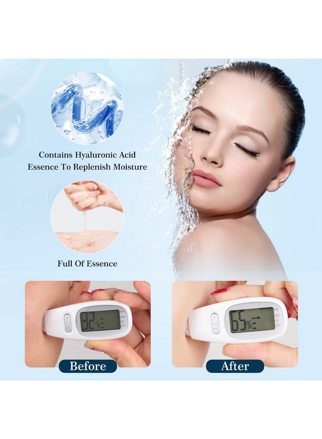 YAFUSIPE Face Mask Skin Care Hydrating Face Masks Sheets, Hyaluronic Acid Sheets Pack Deep Moisturizing Facemask Anti Aging Facial Mask For Women Skin Care Face Masks Beauty Smoothing Rejuvenating, 10 Sheets - Image 2