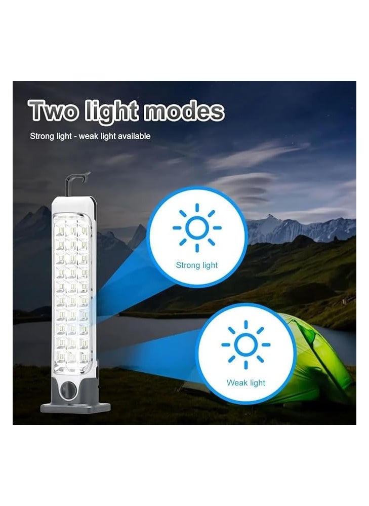 ماركة غير محددة - كشاف30 LED قابل للشحن للتخييم,لرحلات وللاستخدام في حالات الطوارئ - Image 1