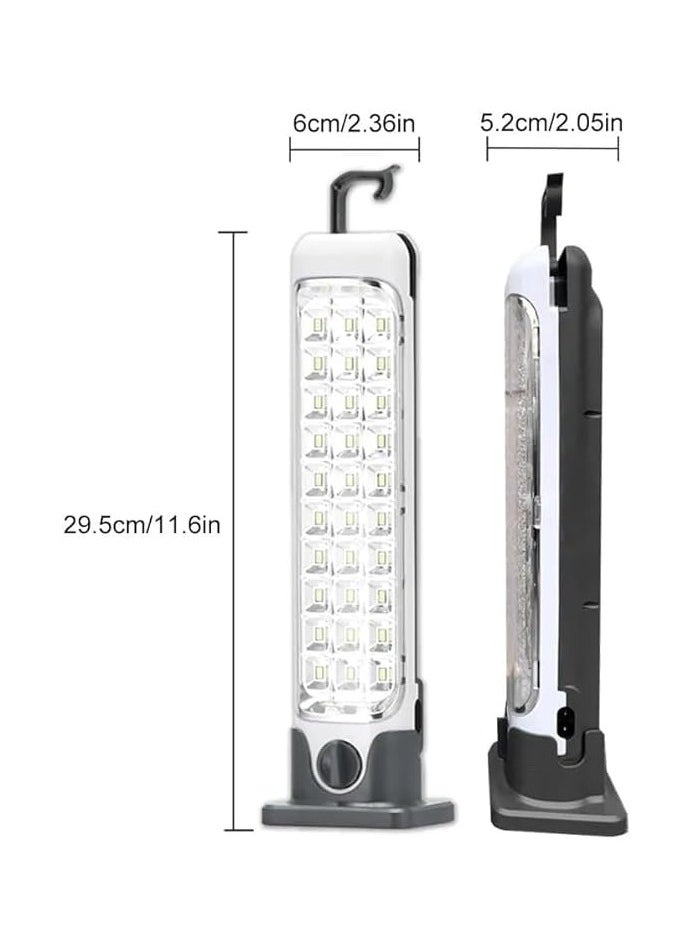 ماركة غير محددة - كشاف30 LED قابل للشحن للتخييم,لرحلات وللاستخدام في حالات الطوارئ - Image 1