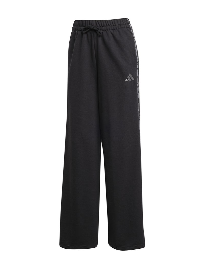 Adidas 3-Stripe Animal Printed Open Hem Joggers - Image 5